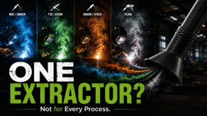 MIG vs TIG vs SMAW vs FCAW: Choosing the Right Fume Extractor | Greenwich